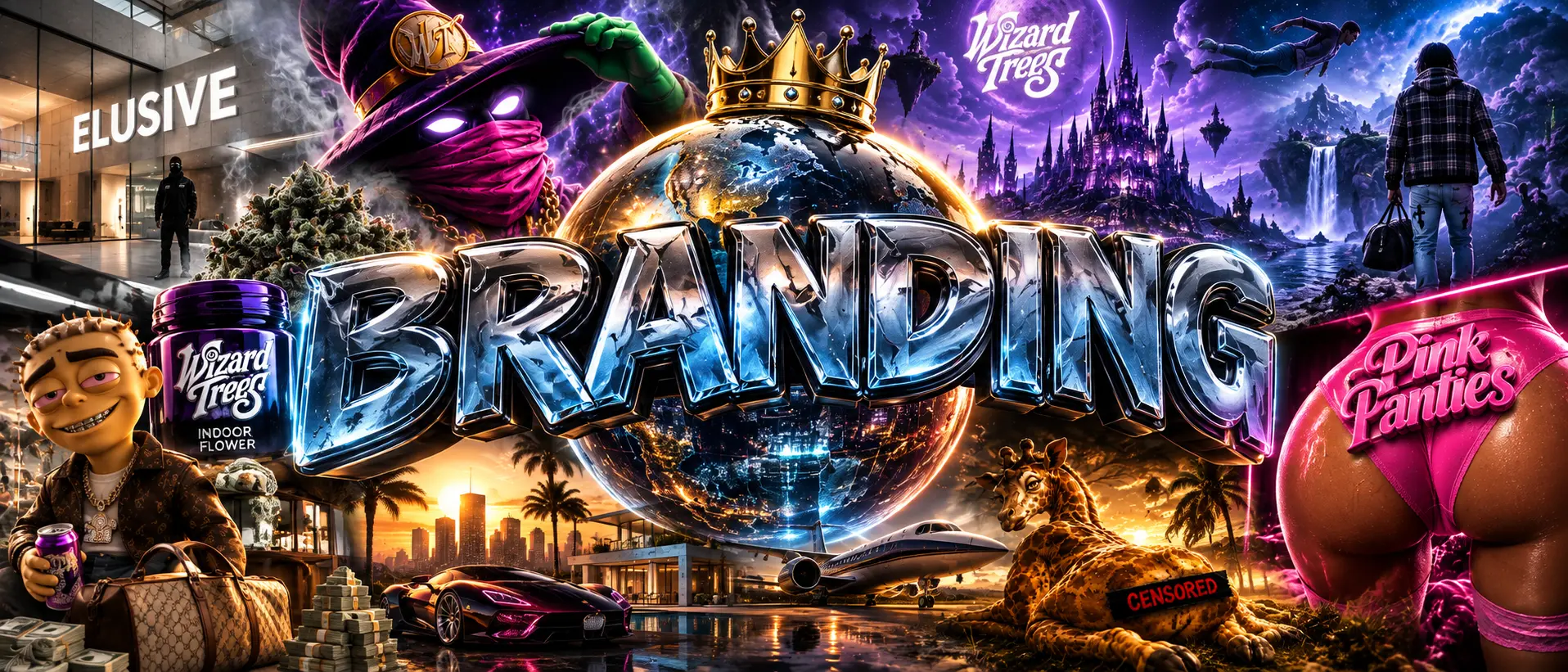 AF Visuals design and branding banner